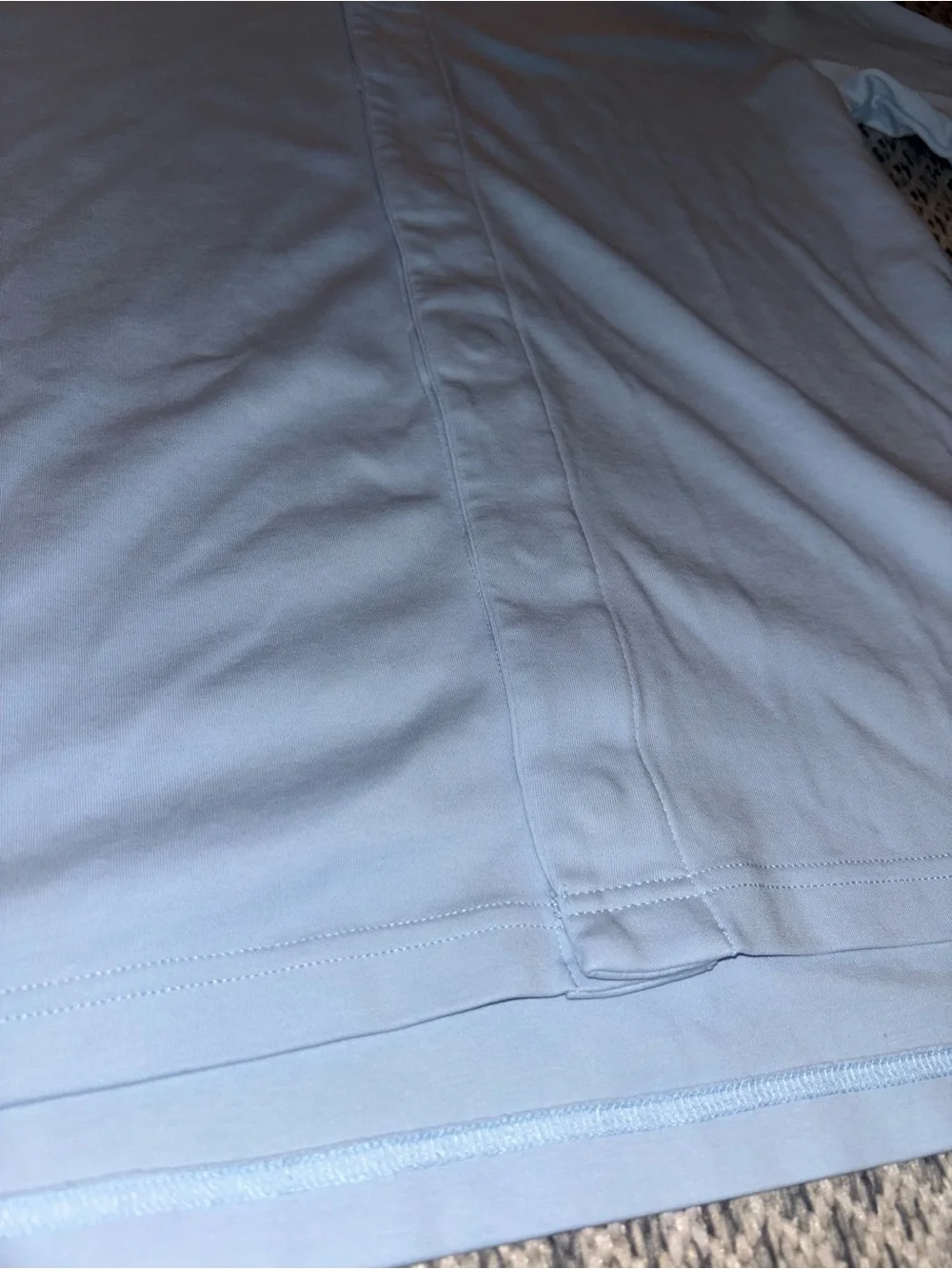 Land’s End Men’s Adaptive Polo Magnetic Closures Light Blue Size M - Picture 2 of 8